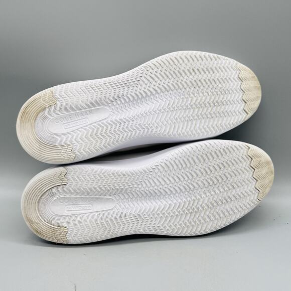 Cole Haan Shoes Womens 8.5 White Leather Grandseries Platform Sneakers Comfort - Picture 8 of 11